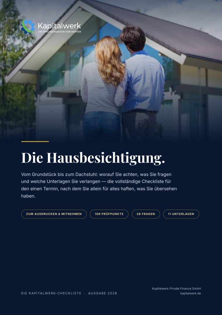 Titelseite: Die Hausbesichtigung