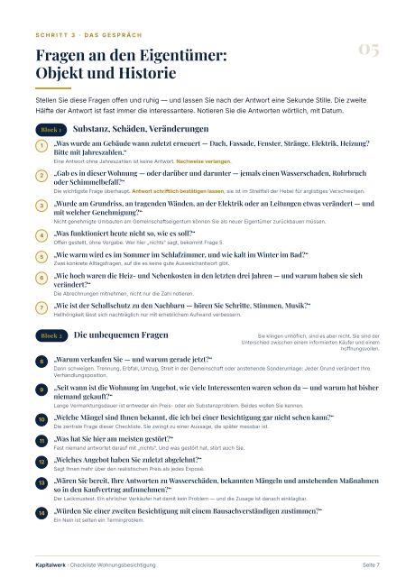 Innenseite 3 aus „Die Wohnungsbesichtigung“