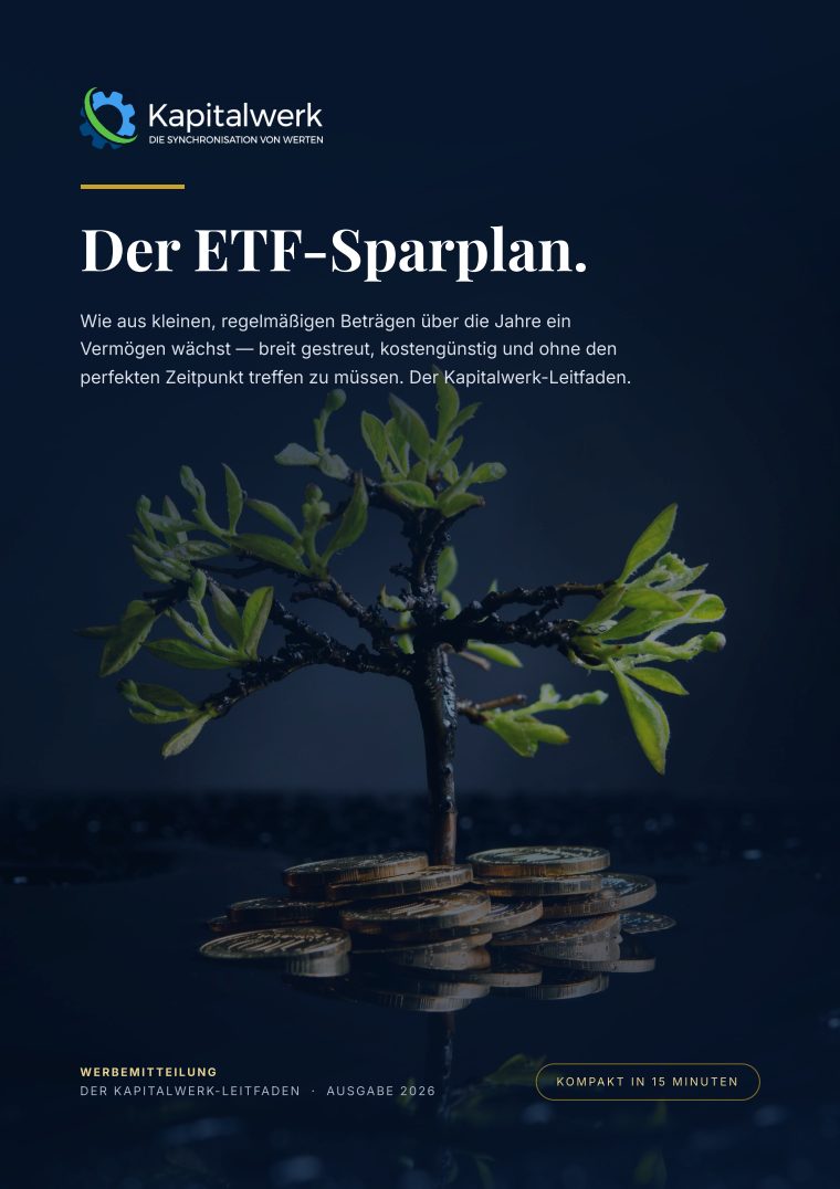 Titelseite: Der ETF-Sparplan